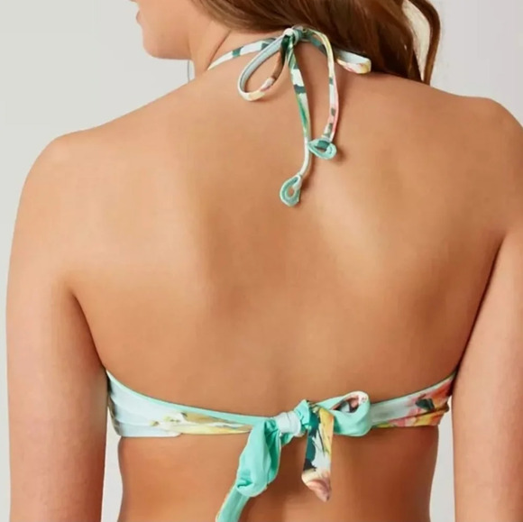 Becca High Tea Wire-Free Bikini Top NWT SzLg - Picture 3 of 10
